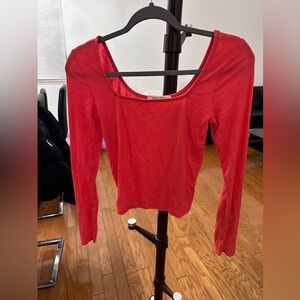 Project Social T orange shirt. Size medium.